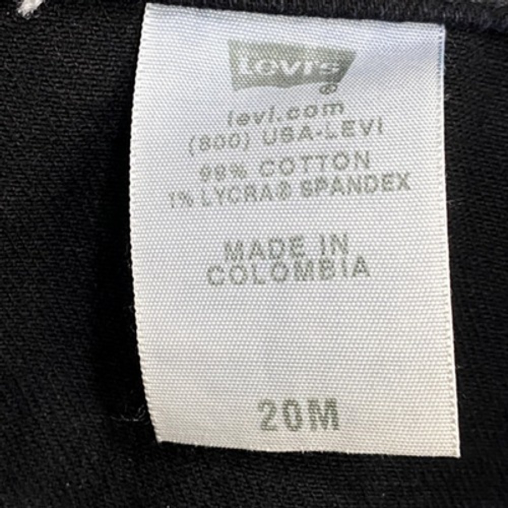 Levi's 515 Women's Denim Jeans Size 20M Black Bootcut Signature By Levi Strauss - Picture 6 of 11